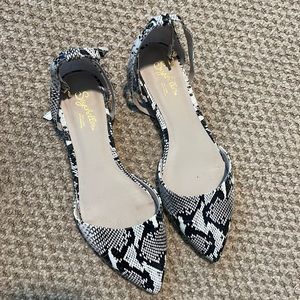Seychelles pointed toe flats